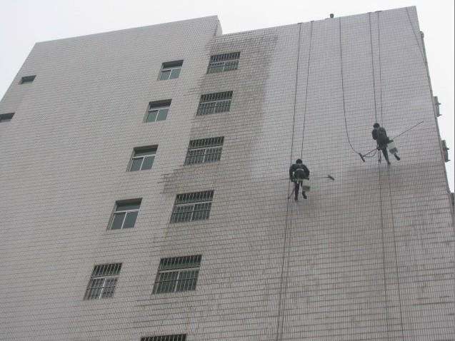 珠海斗門鎮外墻清洗大理石翻新